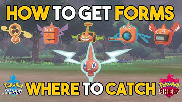 WHERE TO CATCH ROTOM AND HIS FORMS! in Pokemon Sword and Shield