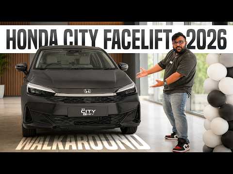 2026 Honda City Facelift Walkaround 🔥 What Changed? || In Telugu ||