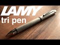 多機能ペン LAMYトライペンの紹介！【文房具】