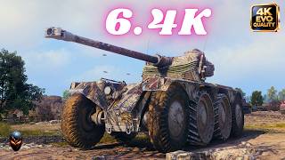 Panhard EBR 75 (FL 10)  6.4K Damage 11 Kills World of Tanks