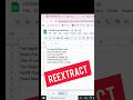 Re-Extract Formula in Excel  @kaithinstitute