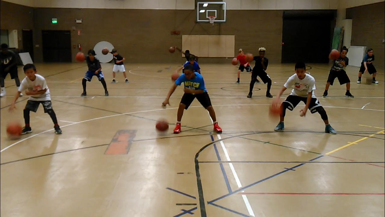 Team Level Elite basketball practice part 2 - YouTube