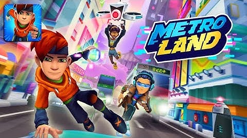 MetroLand - Endless Runner - Gameplay Trailer (Android)