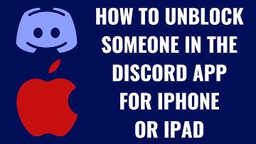 How to Unblock Someone in the Discord App for iPhone or iPad