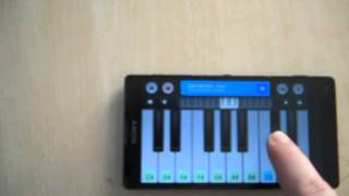 Sony ZL piano Kanye West Runaway screenshot 4