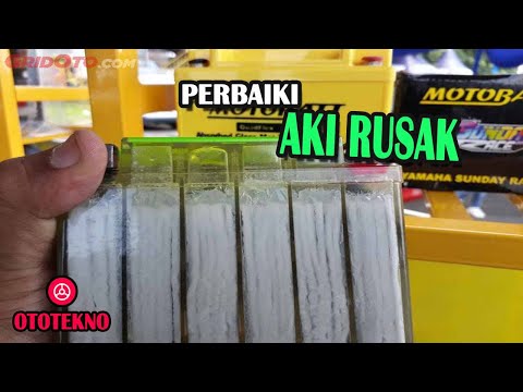 JANGAN DIBUANG, cara mudah memperbaiki aki rusak soak berfungsi lagi, MAU VIDEO TUTORIAL GRATIS baga. 