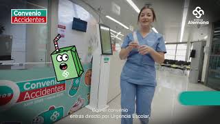 Recorrido Urgencia Escolar | Clínica Alemana