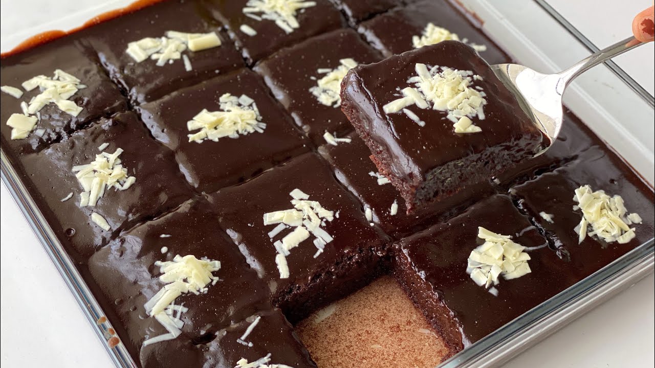 SUFLE TADINDA😍15 DK HAZIRLAYABİLECEĞİNİZ BOL ÇİKOLATA SOSLU PAMUK GİBİ