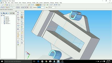 Machine Vice in Solid Edge