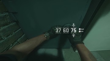 How to open the GARAGE SAFE in the 