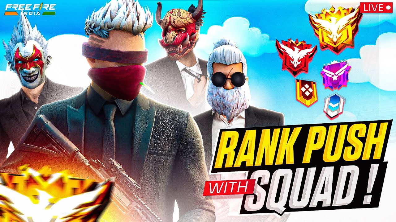Grandmaster Live Rank Push Free Fire Telugu - Munna Bhai is Live ...