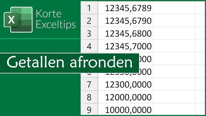 Afronden Op 1 Decimaal In Excel Handige Tips