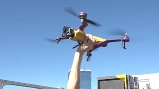 The AirDog drone follows your every move