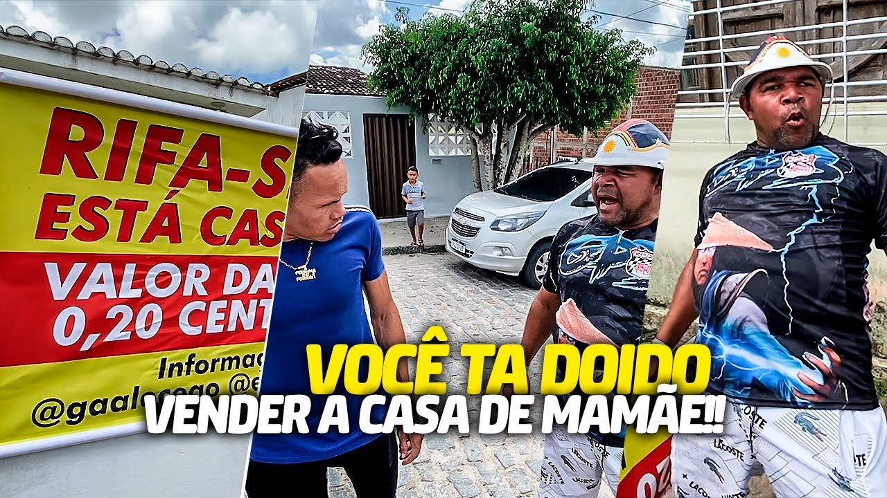ERIK COLOCOU A CASA DE GALO CEGO NA RIFA 😂 | GALO CEGO