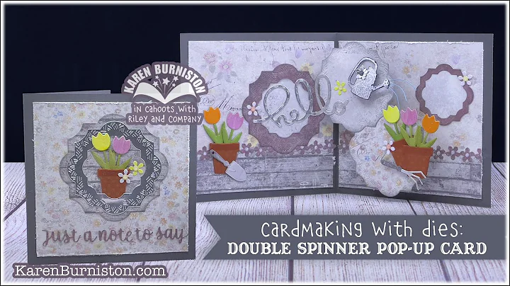 Cardmaking with Dies: Double Spinner Pop-up Card