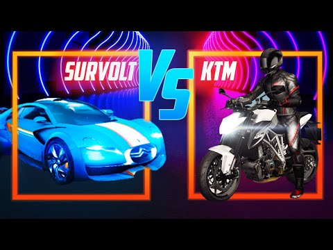 BEST vs KING ? | Asphalt 8 DS Survolt vs KTM 1290 Super Duke R Comparison Gameplay