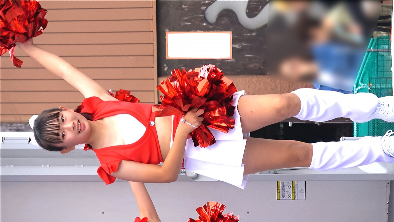 【チア】アクロバットから始まるcuteなチアダンス [4K]