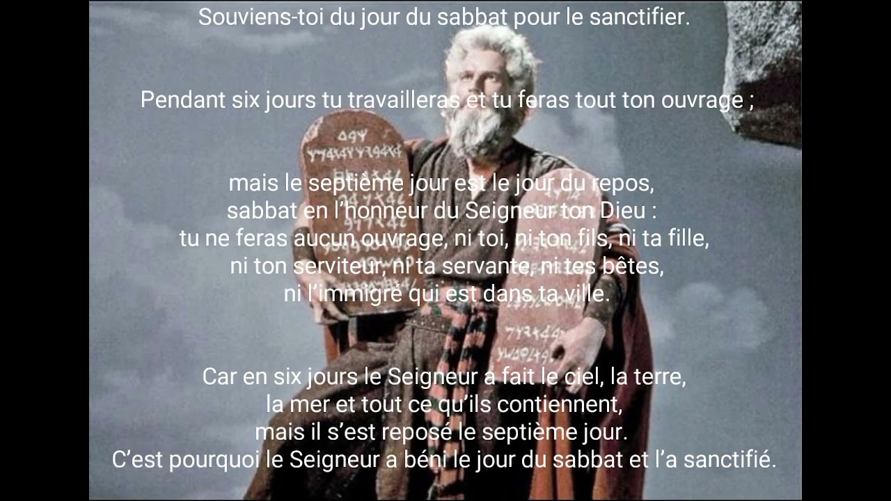 Le dimanche, Jour de repos, pourquoi faire?