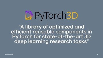 PyTorch3D - Nikhila Ravi