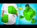 Hulk di Dinding! Model Kerajinan Kertas 3D