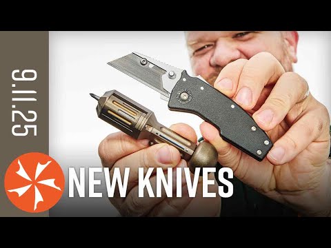 Cool Tools & Retro Reissues - New Knives September 11th, 2025 at KnifeCenter