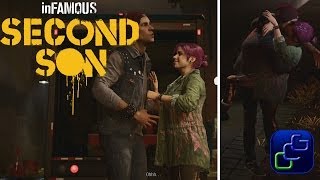 inFAMOUS: Second Son PS4 Walkthrough - Delsin and Fetch Romance Both outcomes