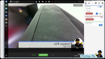 Friction Pinned: Setting up lower third graphics in Google Hangouts