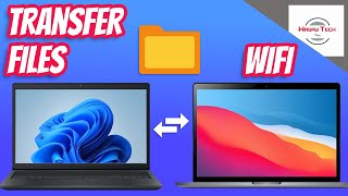 Transfer Files from Mac to Windows over wifi 2025 | How to Send Files from Windows to a MacBook wifi
