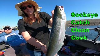 Columbia River Sockeye Catch, Clean, and Cook