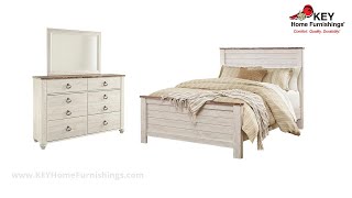 Ashley Willowton 5 Piece Queen Panel Bedroom (APG-B267-QP5) | KEY Home Ashley Willowton 5 Piece Queen Panel Bedroom (APG-B267-QP5) | KEY Home