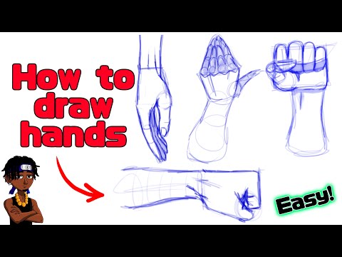 HOW TO DRAW HANDS LIKE A PRO