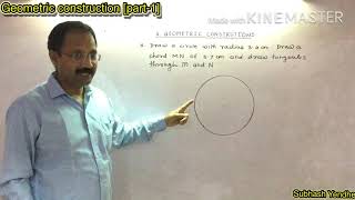 Geometric Constructions [part-1]