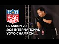 Brandon vu  1st  international   national yoyo contest 2023