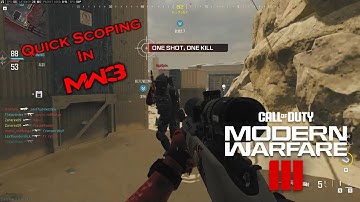 MW3 2023 (Quick Scoping) On Rust