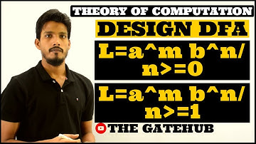 Design DFA for  L= a^m b^n  / n is greater than or equal to 0  | DFA Design | TOC | Automata