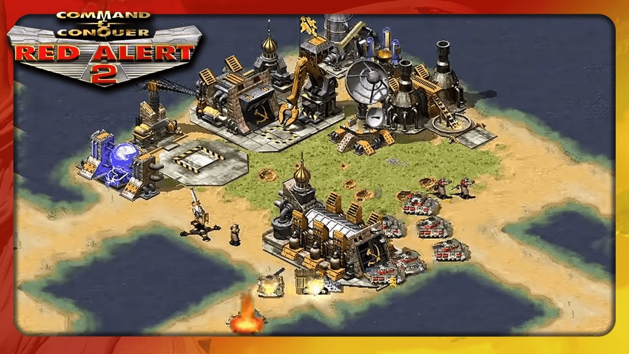 Red Alert 2 Online 7 vs1紅警偷出尤里改！敵人大批坦克等著遭殃！  |Red alert 2#紅警 #08紅警 #紅色警戒#紅警蓝天