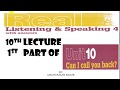 UNIT 10 Can I Call You Back The 1st Part mp3