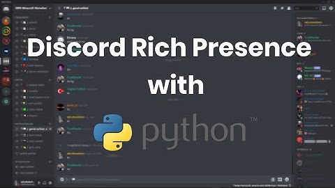 Discord Rich Presence with Python