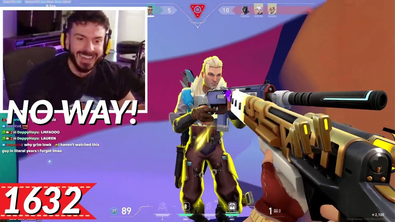 Aspas Watches His Teammate Pull Off an INSANE Ninja Defuse! | Most Watched VALORANT Clips V1632