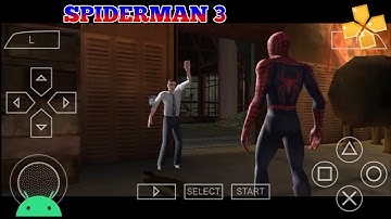 Spiderman 3 PSP Game For PPSSPP Emulator On Android Mobile Device | Gameplay