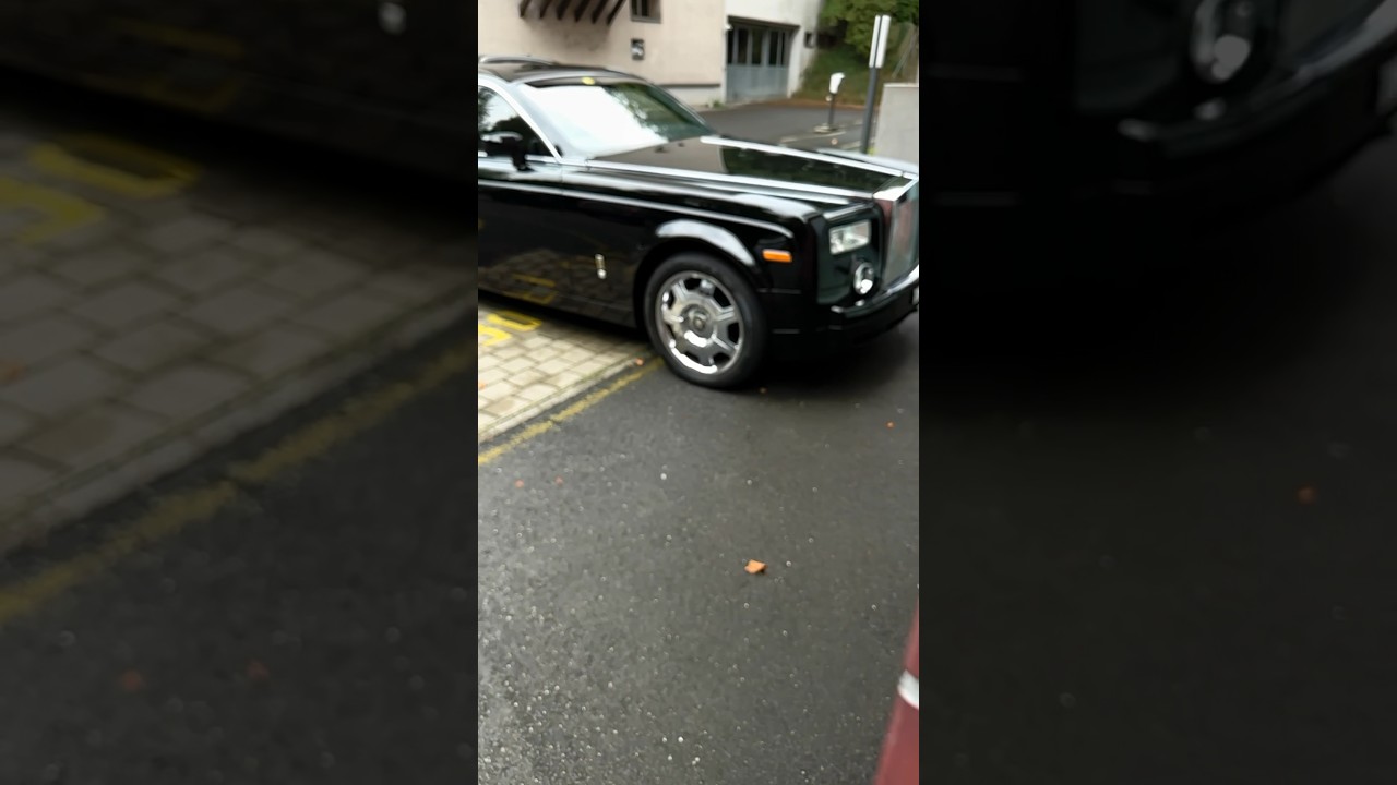 The Rolls Royce Phantom is still have a lot of presence.