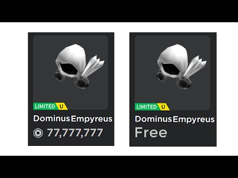 TESTING OUT A *SECRET* CODE TO GET DOMINUS FOR FREE ON ROBLOX! 