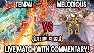 Tenpai Vs Melodious : YuGiOh! Locals Feature Match | Live Duel