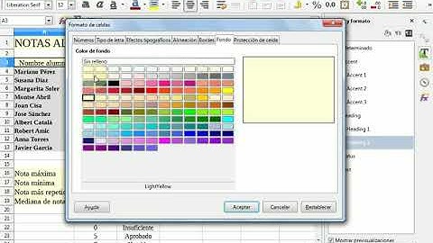 C2-1-02. Modificación de estilos de celda en LibreOffice Calc