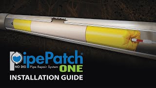 How to Install PipePatch ONE | AllinOne No Dig Pipe Repair System