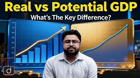 Real vs Potential GDP Explained | Key Differences You Must Know! | UPSC | Drishti IAS English