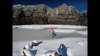 Yosemite Valley Ice Skating, 1/20/23