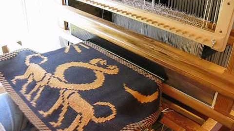 Vävstuga Drawloom Treasures - Single Unit Damask