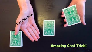 Invisible Palm Amazing Intermediate Card Trick Revealed