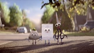 Google Android - Rock, Paper, Scissors Advert